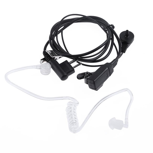 Auricular De Tubo De 2 Clavijas Auriculares Auriculares Auriculares Walkie Talkie antirruido para radios bidireccionales Motorola Ehuebsd Para estrenar