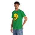 thumbnail image 6 of Dripping smiley face graphic t shirt Unisex Heavy Cotton Tee, 6 of 8