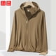 thumbnail image 3 of L-5XL Uniqlo Chamarra De Hombre Airism Protección UV UPF 50 + Malla Manga Larga Sudadera Con Cremallera Completa Chaquetas Al Aire Libre Hombres, 3 of 3