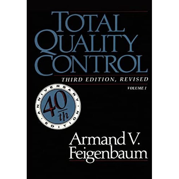 Pre-Owned Total Quality Control, Revised (Fortieth Anniversary Edition), Volume 1 Paperback