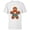 White, variant on Marvel Spider-Man Toon Holiday Gingerbread Man Cookie - Short Sleeve T-Shirt for Kids - Customized-White