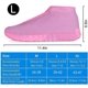 thumbnail image 4 of Waterproof Shoe Covers, Reusable Silicone Shoe Covers with Non-Slip Reinforced Sole for Rainy and Snowy Days for Men, Women L, 4 of 4