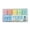 B, variant on Vibrant Fluorescent Highlighter Pens - 4/5/6 Color Options, Compact Cartoon Design, Water-Based Ink for Office/Classroom/Art Supplies