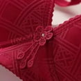 thumbnail image 4 of Summer Savings 2024! TAGOLD Plus Size Bras for Womens,Women's Bra, Woman Sexy Ladies Bra Without Steel Rings Sexy Vest Large Lingerie Bras Everyday Bra, 4 of 6