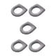 thumbnail image 1 of Cubierta gruesa para asiento de inodoro Wosthever cojín reutilizable antideslizante Gris Tipo 2, 1 of 6