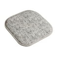 thumbnail image 4 of Broadway Memory Foam No Slip Back 16 x 16 Chair Pad Cushion 12 Pack - Black-White, 4 of 7