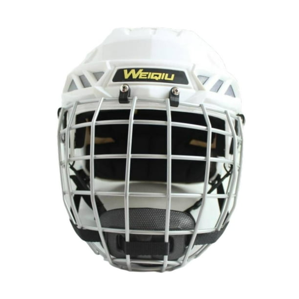 Casco de hockey, casco de patinaje sobre ruedas, acolchado de espuma profesional, accesorio de hockey, casco de patinaje de velocidad sobre hielo para L