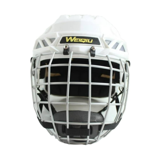 Casco de hockey, casco de patinaje sobre ruedas, acolchado de espuma profesional, accesorio de hockey, casco de patinaje de velocidad sobre hielo para L