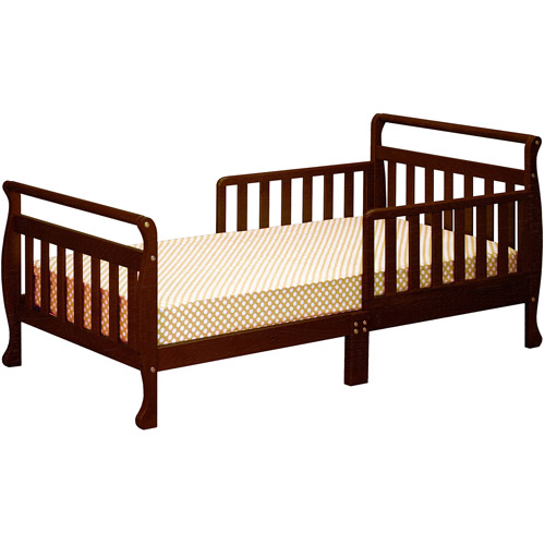 Athena Classic Sleigh Toddler Bed, Espresso - image 4 of 5