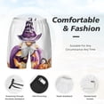 thumbnail image 3 of Balery Halloween Gnome With Pumpkins Mens Swim Trunks Swim Shorts for Men Quick Dry Inseam Beach Shorts with Compression Liner Pocket-XX-Large, 3 of 9