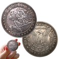 thumbnail image 2 of Liquidation! Badge Commémoratif Antique Sorcière d'Halloween, Argent, 2 of 8