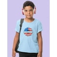 thumbnail image 2 of Patriotic Sunflower Usa T-Shirt Juniors -Image by Shutterstock,  x-Small, 2 of 4