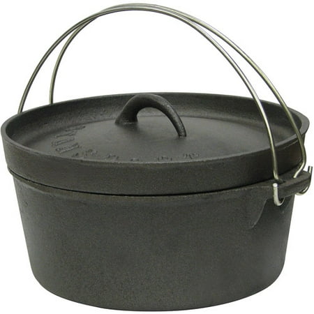 Stansport Cast Iron 4qt Dutch Oven without Legs