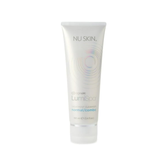Nu Skin ageLOC LumiSpa Cleanser for Normal/Combination Skin, Gentle Daily Facial Cleanser with Milk Thistle Oil and Rhododendron Extract, 3.4 fl oz
