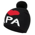 thumbnail image 5 of Yuanlong Kids 3-Packs Sets Winter Neck Warmer Pom Beanie Touchscreen Heart Letter Print Knit Suits Children Hat 3 In 1 Set, 5 of 7