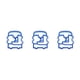 thumbnail image 3 of Wosthever Bread Slicing Mold Cute Shape Plastic Tools Slicer Pancakes Slice Molds Baking Mould Sandwich Breakfast Toast Bakery Type2 NO2, 3 of 6