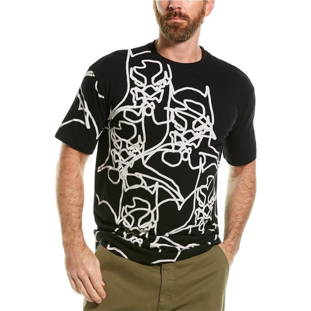 Camiseta gráfica de Batman Elevenparis para hombre color negro azabache S