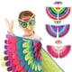 thumbnail image 2 of Disfraz de pájaro con alas de fieltro para niños, divertido disfraz de Halloween, alas de mariposa, 2 of 5
