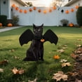 thumbnail image 4 of Huanglei Halloween Metal Cat Double Yard Stake Decoration For Outdoor Garden Party, 4 of 5