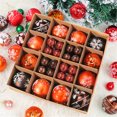 thumbnail image 2 of YHAJDS 44PCS Christmas Ball Ornaments 1.18/2.36in Shatterproof Xmas Bulbs Christmas Ornaments Set Xmas Tree Balls Hanging Balls for Wedding Holiday Halloween Party Decor Christmas Wreath Ornaments, 2 of 5