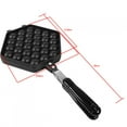 thumbnail image 4 of Bubble Waffle Egg Cake Maker Making Pan Egg Puffle Induction Eggettes Bake Home, 4 of 8