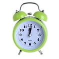 thumbnail image 2 of Reloj de noche clásico silencioso con luz nocturna verde, 2 of 6