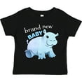 thumbnail image 3 of Inktastic Brand New Baby cute baby hippo Boys or Girls Toddler T-Shirt, 3 of 5