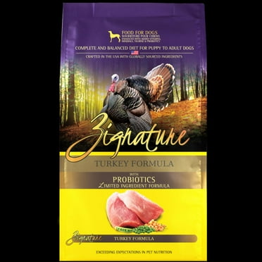 Zignature Limited Ingredient Diet Grain Free Turkey Formula Dry Dog Food 12.5 lb