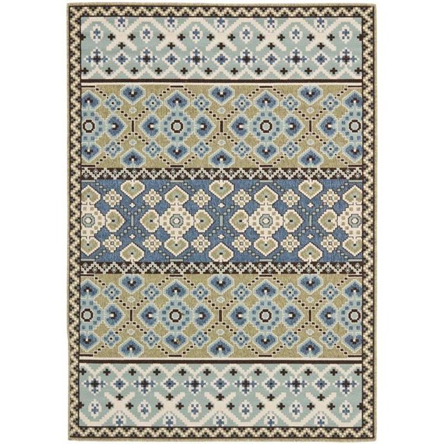 Safavieh Veranda Green Indoor Outdoor Rug - Runner 2'3" x 8'