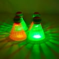 thumbnail image 6 of Uutvmp 4pcs LED Luminous Badminton, The Dark Nylon Birdie Ball Colorful Light Up Shuttlecock for Adults Outdoor Indoor Backyard Games Sports Training Practice, 6 of 7