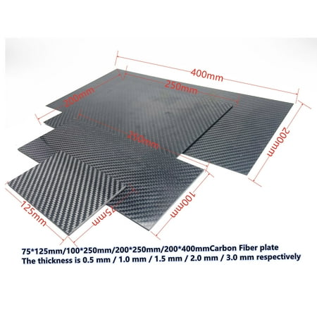 Fiber Plate,Model Airplane Material Fiber Plate Corrosion Resistant Tensile 3k Carbon Fiber Sheet Corrosion Resistant Huiop Material 0.5mm Matte Sheet Rosion Plate Siuke 3k Jinmie