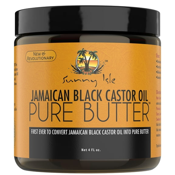 Sunny Isle Jamaican Black Castor Oil Pure Butter Original - Scalp Care - 4 oz