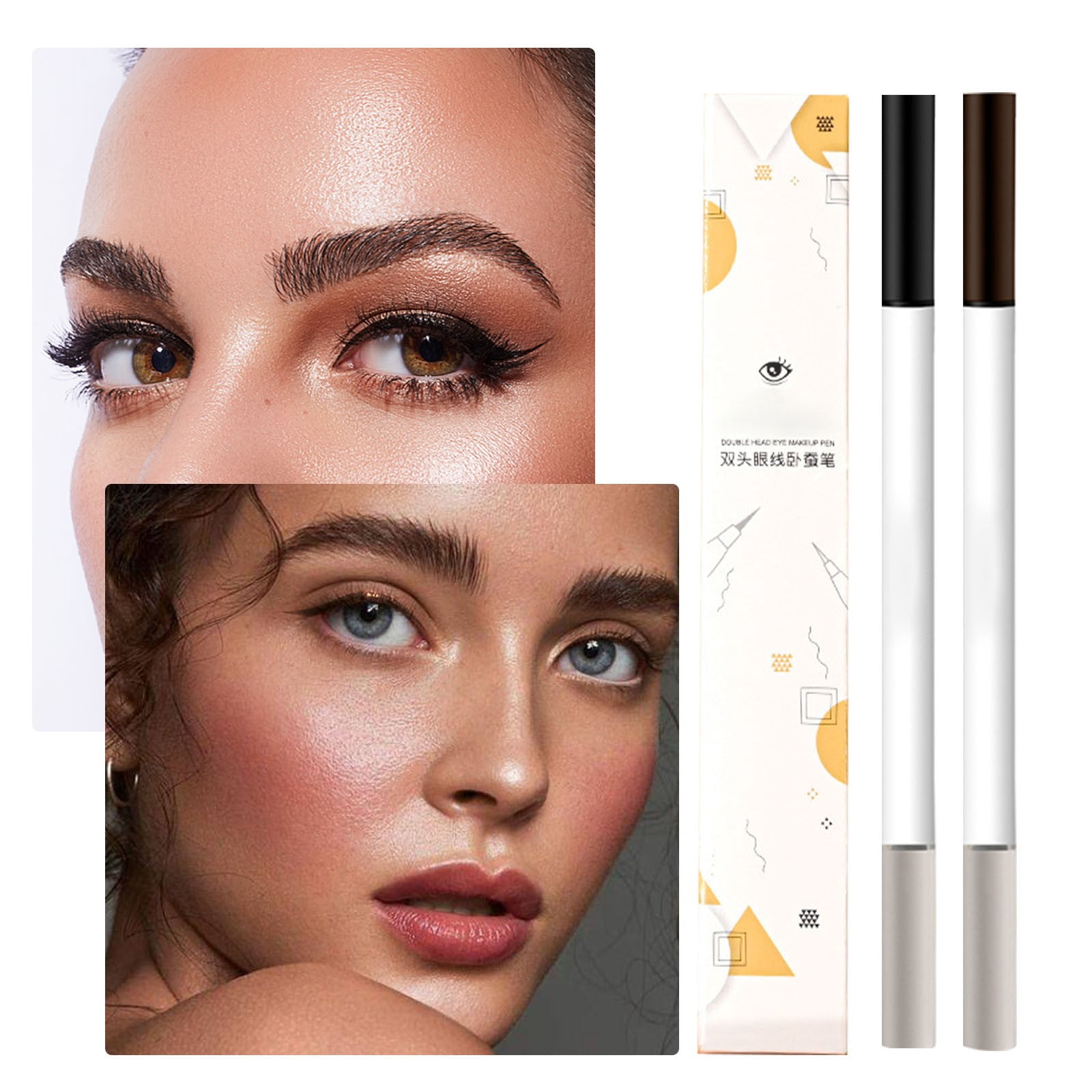 Wear It like A Eye Liner Stencil Sweet Liner Line Miner Winged Liner And Eyelashes Makeup Highlighter Pencil Make up Product Cat Crayons Names Smooth on Skin Gardening Liner Ink Liner