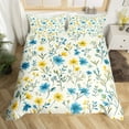 thumbnail image 2 of Erosebridal Rustic Flower Comforter Cover Twin, Blue Bedding Twin Size, Floral Bedroom Decor, Reversible 2pcs（No Comforter）, 2 of 7