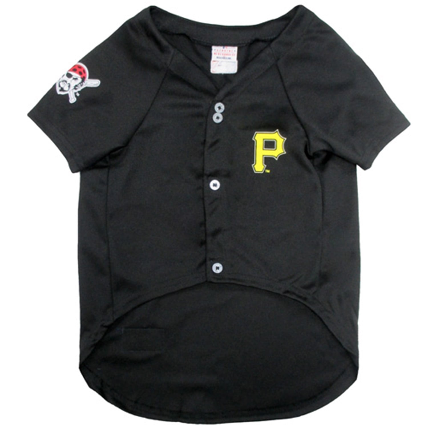Pets First MLB Pittsburgh Pirates Mesh Jersey for Dogs and Cats - Licensed Soft Poly-Cotton Sports Jersey - Medium