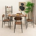 thumbnail image 2 of Costway 5-Piece Dining Table Set for 4 Modern Kitchen Dining Room Furniture Set, 2 of 10