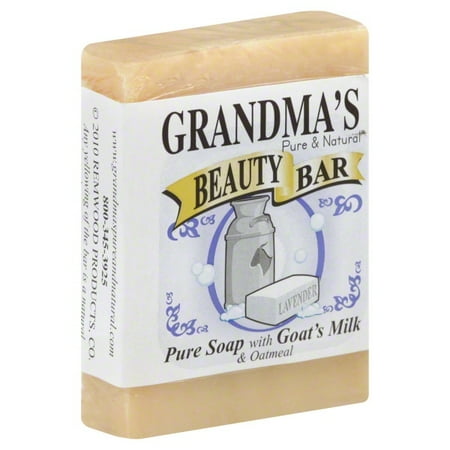 Remwood Grandmas Pure & Natural Beauty Bar, 4 oz