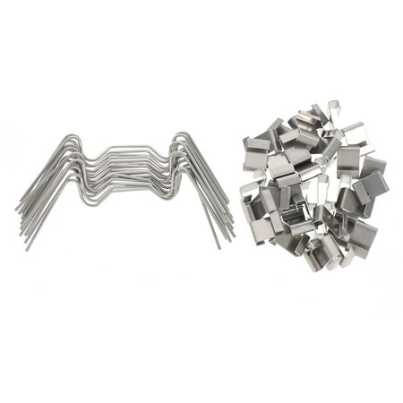 

Greenhouse Clip Clips Glazing Z Overlap Pane Fixing W Wire Fixings Type Panel Panels Stainless
