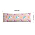 thumbnail image 6 of Long Body Pillow Cover - Soft & Breathable, Hidden Zipper, 20"x54", Magical Unicorn & Rainbow Print - Perfect Gift for Fantasy Lovers, Side Sleepers, Kids & Teens Room Decor, 6 of 7