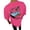 A-Hot Pink102, variant on Mens T-Shirts Loose Fit Landscape Graphic Print Tshirts Street Style Fall Casual Short Sleeve Tee Tops