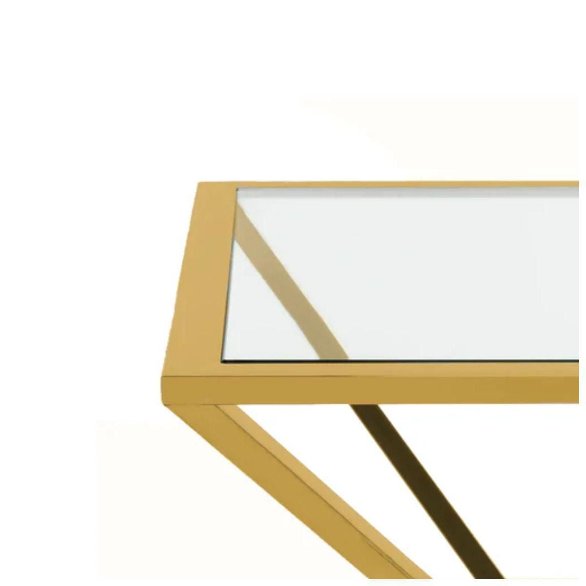 Table d'appoint Cinna en or