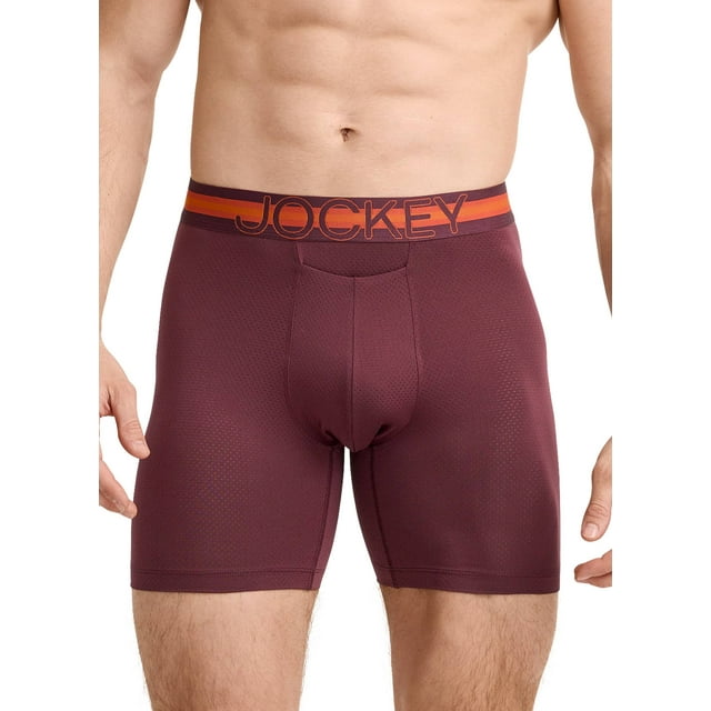 Jockey Sport Stability Pouch Microfiber 6" Boxer Brief