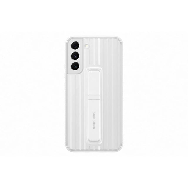 Funda Protectora con Soporte para Samsung S22+ Blanca y Verde