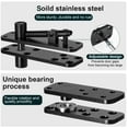 thumbnail image 6 of Hinge 360°Rotation,Hidden Door Hardware for Secret Door,Hidden Door Bookcase Hinge 2SET, 6 of 7