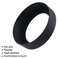thumbnail image 4 of Uxcell 67mm ID Anti-slip Bottom Sleeve Cover Water Bottle Boot Black 4 Pack, 4 of 5