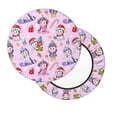 thumbnail image 2 of Haiem Christmas Unicorns Cushion Round Bar Chair Seat Cover Bar Chair Cushion Covers Elastic Washable Bar Chair Cover,Protects from Scratches and Stains-14 inch, 2 of 7