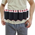 thumbnail image 3 of Paquete de 6 botellas portátiles, riñonera para cerveza, botellas de vino, soporte para latas de bebidas, negro, 3 of 5