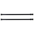 thumbnail image 1 of Hlonkad Tringles de Rideau de Douche Réglables - 2 Pack Noir, 1 of 7