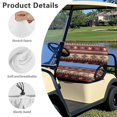 thumbnail image 6 of Uorisanigo Golf Cart Seat Covers Funny Anti-Slip Golf Cart Seat Cushions Front Ethnic Geometric Aztec Horse Easy to Install Cart Seat Cushion Covers Golf Gifts Keeps Seat Warm and Comfortable, 6 of 7