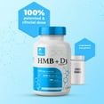 thumbnail image 5 of Prime Powders HMB and Vitamin D3 Supplement, 1,500mg Patented Formula with Clinical Dose, Preserve Lean Muscle with Ageless Performance, Beta-Hydroxy Beta-Methylbutyrate Capsules, 120 Count, 5 of 6